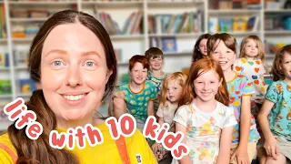 LIFE WITH 10 KIDS | Mum of 10 w/ Twins + Triplets