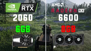 RTX 2060 vs RX 6600 Test in 8 Games