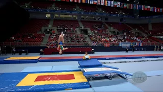 ZOONEKYND Bianca (RSA) - 2017 Trampoline Worlds, Sofia (BUL) - Qualification Double Mini Routine 1