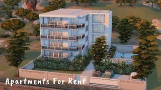 Apartments For Rent in Tartosa | The Sims 4 Speed Build | CC | Download Link