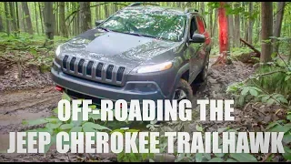Hardcore off-roading in a stock Jeep Cherokee Trailhawk