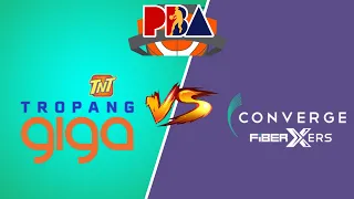 TNT Tropang Giga vs Converge FiberXers PBA Live Scoreboard Play by Play /Interga