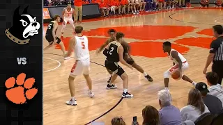 Wofford vs. Clemson Men's Basketball Highlight (2021-22)