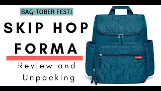 Skip Hop Forma Backpack Diaper Bag Review