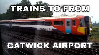 Trains to London-Gatwick airport || Поезда в аэропорт Лондона-Гэтвик