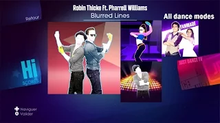 Blurred lines - Just Dance 2014 & Unlimited (+Ext., Mashup and FM)
