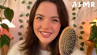 ASMR Hairbrushing and Scalp Massage for Sleep