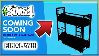 BUNK BEDS COMING TO THE SIMS 4! (NOT a mod)