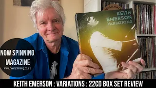 Keith Emerson : Variations CD Box Set Review - ELP - Now Spinning Magazine with Phil Aston