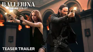 BALLERINA – Teaser Trailer (2024) Keanu Reeves & Ana de Armas 'John Wick' Spin-Off Movie | Lionsgate