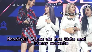 Moonbyul & Lee Da Hee Cute and Funny Moments (Eng Sub) I Ultimate Girl Crush X Badass Queen