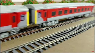 The Pink Engine Rajdhani Express Train Set