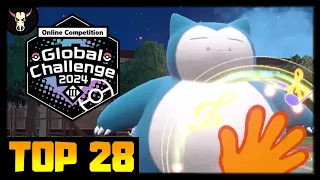 COMO CHEGUEI NO TOP 28 DO GLOBAL CHALLENGE III - Pokémon VGC Scarlet Violet -  Parte 2 #pokemonvgc