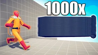 1000x OVERPOWERED SKEWER THROWER vs UNITS - TABS | Totally Accurate Battle Simulator 2024