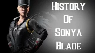 History Of Sonya Blade Mortal Kombat X