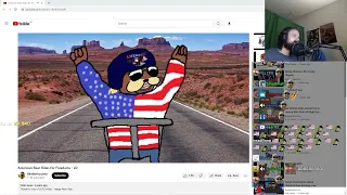 Forsen Reacts to American Bear Rides for Freedums - xD