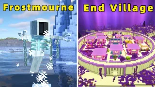 19 Amazing Minecraft Mods : The Frostmourne and 14 New End Biomes!