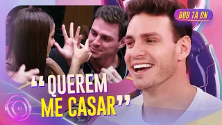 GUSTAVO FALA SOBRE CASAMENTO COM KEY ALVES!💍| BBB TÁ ON | BBB 23