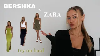 SUMMER HAUL | new in BERSHKA and ZARA | april, may 2024