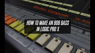 How to Make an 808 Bass in Logic Pro X