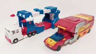 Ultra Magnus! Transformation note,hollowness & scale comparisons of Studio Series 86 Commander Class