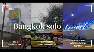 BANGKOK VLOG: Big C Supermarket, Chatuchak Weekend Market, Pasalubong Haul, Don Mueang Airport