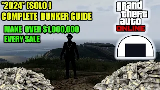 GTA Online BUNKER Money Guide (2024) business guide to make millions