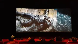 Scène poste credits Aquaman 2018