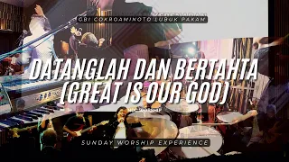 Datanglah dan Bertahta (Great is Our God) -  NDC Worship | Live at @gbicokropakam