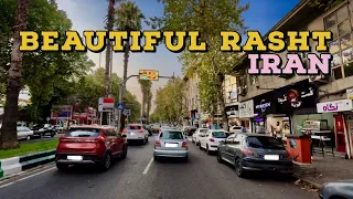 Driving Rasht's Breathtaking Streets:A Journey Through IRAN|4K Travel