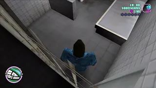 GTA  Vice City  what happens when you has been  arrested ( secret scene prison ) part 1