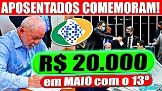 Comissão APROVOU!! Margem Social R$ 20 MIL na conta - PAGAMENTO EM MAIO