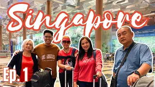 [EP. 1 OF 3] TRIP TO SINGAPORE! | MERLION, GARDENS BY THE BAY, BUGIS, CHANGI | Hey It's Finn