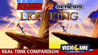 🎮 Super Nintendo VS Mega Drive (The Lion King)