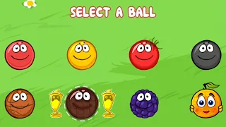 Red Ball 4 - No Damage Green HIlls Vol 1 Gamplay with Chocolate Ball