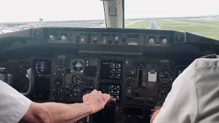 B757 Cockpit Landing in Frankfurt | iPhone 4K 60fps