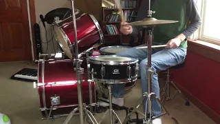 Angry Young Man on the Drums