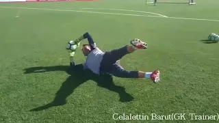 KALECİ ANTRENMANI: Süper Yer Hareketleri ve Çabukluk Çeviklik Çalışmaları (Goalkeeper Training)