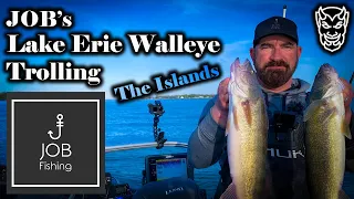JOB's Lake Erie Walleye Trolling - The Bass Islands
