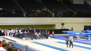 2014 Worlds Tumbling Anna Korobeinikova RUS 2nd pass Prelims Women