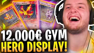 💶😳DIE 3 BESTEN 20 JAHRE alten POKEMON KARTEN aus GYM HERO DISPLAY gezogen?! | POKÉMON OPENING!