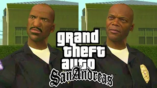 GTA San Andreas Characters Vs Voice Actors In Real Life