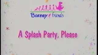 Barney & Friends: A Splash Party, Please (Season 1, Episode 23)