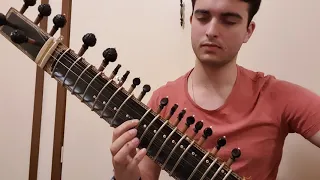 Raag Yaman Drut Gat on sitar (Sahaj Williams)