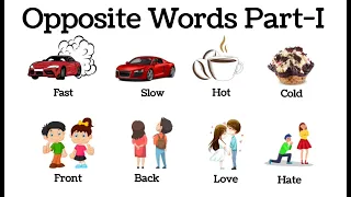 Opposite words with sentence | Vocabulary | Opposite words #oppositewords