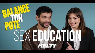 Sex Education (Netflix) - Emma Mackey et Sami Outalbali balancent sur le cast !