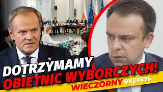 "ZREALIZUJEMY OBIETNICE WYBORCZE!" Minister finansów Andrzej Domański ZAPEWNIA