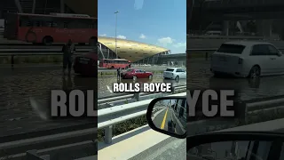 Rolls-Royce abandoned in FLOOD in Dubai