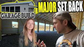 Building my Dream Garage Unexpected Delays and future plans - 30x64 pole barn