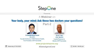 #Your body, your mind: Ask these two doctors your questions! Part 2